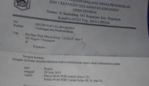 Contoh surat undangan rapat sekolah dengan orang tua. Surat Undangan Sd Di Malang Ini Jadi Bahasan Warganet Ada Apa