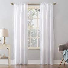 Mainstays Textured Solid Curtain Single Panel Walmart Com Solid Curtains Curtain Single Panel Easy Hanging Curtains