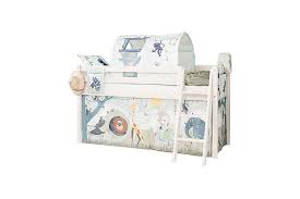 Flexa bett mit leiter und vorhang zum umbauen als hochbett. Flexa White Hochbett Weiss Mit Tunnel Und Vorhang Mobel Letz Ihr Online Shop