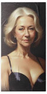 Helen Mirren, Actress #7 Bath Towel