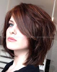 Unique Medium Layered Hairstyles With Bangs For Round Faces Short Medium Layered Haircuts F Thick Hair Styles Short Hair Styles Haircuts For Medium Length Hair