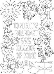 Creative Haven Wine Time Coloring Book Dover Publications Flower Pattern Drawing Love Coloring Pages Coloring Books