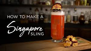 Maybe you would like to learn more about one of these? How To Make A Singapore Sling Youtube