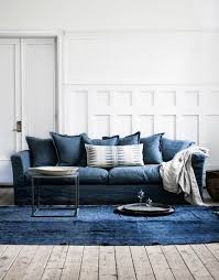 Milo And Mitzy Est 2011 Just Because Mix Up Blue Couch Living Room Blue Couch Living Home Decor
