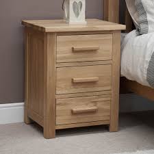 We offer the highest quality furnishings, with options like 100% top grain leather, and beautiful hardwoods like hickory, cherry, maple, quarter sawn white oak, rustic woods and more. Eton Solid Oak Bedroom Furniture Three Drawer Bedside Cabinet Amazon Co Uk Kitchen Home