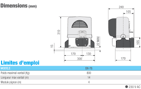 Garantie et sav somfy | la boutique somfy. Motorisation Portail Came Bx78 U2643