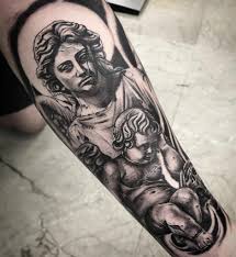 My favorite is the one that was shown in the movie 'a dark song'. Angel Tattoos