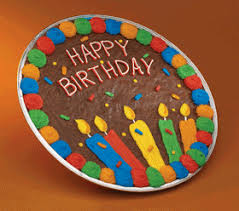 Birthday Cookie Cake Ideas Brownie Happy Birthday Cookie Cake Cookie Cake Designs Cookie Cake Decorations Cookie Cake Birthday