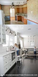 This bold blue kitchen renovation taught us a shortcut: We Spent An Entire Year Working On This Diy Kitchen Renovation Check Out The Before Small Kitchen Renovations Diy Kitchen Renovation White Kitchen Remodeling