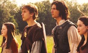 Lucy Peter Caspian And Susan Narnia Prince Caspian Narnia Cast Narnia