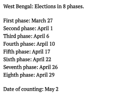 As per latest official data of election commission of india, the ruling aiadmk party is leading in 7 seats, while dmk was leading in 5 seats. West Bengal Election Dates 2021 Eight Phase Polling To Start On March 27 Results On May 2 Kolkata News Times Of India