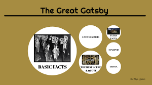 Read on for some hilarious trivia questions that will make your brain and your funny bone work overtime. The Great Gatsby By Mya Quinn On Prezi Next