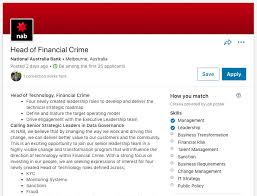 Possible finance gets positive reviews on the better business bureau (bbb), google play and the app store. Nab S Job Ad For A Head Of Financial Crime Was Noticed By Reddit Users And They Didn T Hold Back