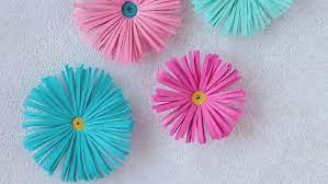 Handmade paper flower | diy home decoration paper flowers #20 paper flower stick!!!easy paper flowers making diy home. Handmade Paper Flowers Diy Concept Stock Footage Video 100 Royalty Free 1027694663 Shutterstock