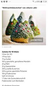 Weihnachtsbaumchen Von Johann Lafer Platzchen Von Stern Tv Sendung Lafer Johann Lafer Platzchen