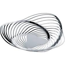 And in a third, a mother and father use fruit bowl rather than swearing. Polished Stainless Steel Fruit Basket Aco03 Alessi S P A Stainless Steel Commercial For Domestic Use
