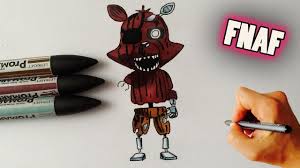 How To Draw Withered Adventure Foxy Five Nights At Freddy S World Video Lesson Freddy World Five Nights At Freddy S Five Night