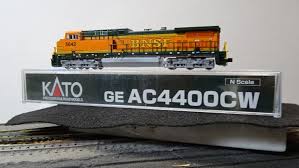 See actions taken by the people who manage and post content. N Scale Kato Usa 176 7111a Locomotive Diesel Ge Ac4400cw Burlington Northern Santa Fe 5642