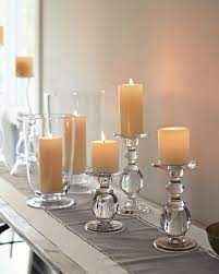Use yankee candle coupon to get a scent plug fan kit for $10 with $20 candle purc. Beautifully Elegant These Glass Candlesticks Make Their Presence Known Candlesticks Candle Decor Glass Candlesticks