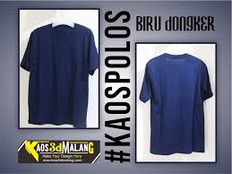 Desain baju memang tidak dapat dipisahkan dari mode. Kaos Polos Warna Biru Dongker Kaos 3d Malang