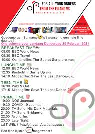 Om 20.40 uur te zien op npo 1. 25 02 21 Lime Tv Gids Voor Channel 26 2 Lime Tv Suriname ÙÙŠØ³Ø¨ÙˆÙƒ