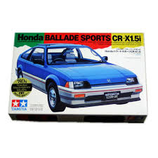 Tamiya 24040 1 24 Crx 1 5i Ballade Sports Scale Assembly Car Model Building Kits Tamiya Plastic Model Kits Car