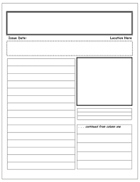 1 | newspaper front page template. Newspaper Report Template Teaching Resources