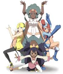 Black And White Gym Leaders Pokemon Community Google Pokemon Pokemon Characters Pokemon Iris