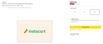 As an instacart shopper, you'll get a payment card from instacart and use it at the checkout register at every store you shop. Expired Save 20 On Instacart Gift Card At Best Buy