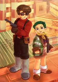Rock And Kenichi By E From G Deviantart Com On Deviantart Metropolis Anime Metropolis 2001 Awesome Anime