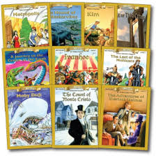 · many popular novels are now published in traditional and graphic. High Interest Low Readability Classics Rl 5 All 10 Workbooks
