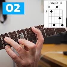 8 Beautiful Massive Fmaj7 Voicings And An Exercise A Sort Of One Chord Holdsworth The Exercise Has A Few Very Tricky Bits Which One Sounds