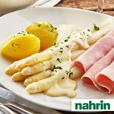 Spargeln Mit Sauce Hollandaise Und Kochschinken In 2020 Rezepte Spargel Rezepte Spargel