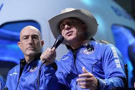 23 hours ago · jeff bezos and blue origin mark new era in space tourism with historic flight the billionaire founder of amazon and three crewmates successfully launched aboard the new shepard rocket, flying to. L81s8tf6emtvdm