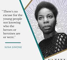 No fear. ― nina simone. 13 Nina Simone Quotes To Empower Every Woman And Person Of Color
