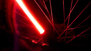 Fibre Flare Rear Bike Light Red Youtube