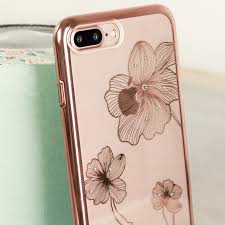 Case for iphone 11 pro max xs max xr x 8 7 6/6s plus genuine silicone slim cover. Crystal Flora 360 Iphone 7 Plus Case Rose Gold Reviews