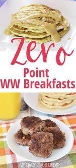 weight watchers zero point breakfast