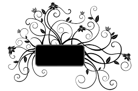 More images for b w floral pattern » Free Isolated B W Floral Set 8 Stock Photo Freeimages Com