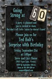 Invitation Surprise 60th Birthday Party Ideas For Mom Surprise 60th Birthday Party Invitation Wording Birthday Gallery 60th Birthday Party Invitations 60th Birthday 60th Birthday Party