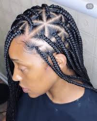 Similar to traditional box braids, start at the back of your head, parting your hair horizontally and work your way to the front. Love Your Hair With Knotless Braids Saturday Magazine The Guardian Nigeria News Nigeria And World News