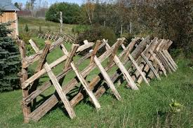 Split rail fence design : The Patent Fence The Millstone