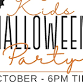 Kids halloween party | Brickworx Bar & Brasserie event image