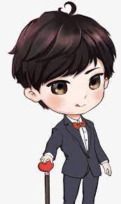 坏男孩爱心爱心拐杖蝴蝶结形象高清素材坏男孩小男孩形象人物拐杖爱心蝴蝶结in 2021 art anime