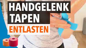 Taping Anleitung Handgelenk Tapen Kinesiologisches Taping Body Tape 2021 Youtube