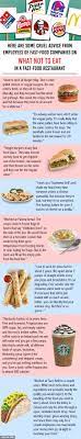 What Not To Eat In A Fast Food Store Food Store Company Meals Fast Food