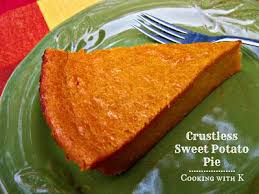 Crustless Sweet Potato Pie Sweet Potato Pies Recipes Sweet Potato Pie Sweet Potato Pudding