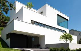 1960 eröffnete mit bauhaus der erste baumarkt deutschlands. Haus Des Jahres 2012 3 Platz Weisse Villa Im Bauhaus Stil Schoner Wohnen