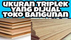Berikut harga plat besi tipis tebal per lembar : Ukuran Triplek Yang Dijual Di Toko Bangunan Youtube