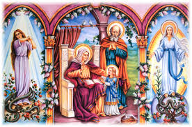 Happy feast day to Jesus' grandparents Saints Joachim and Anne! :  r/Catholicism